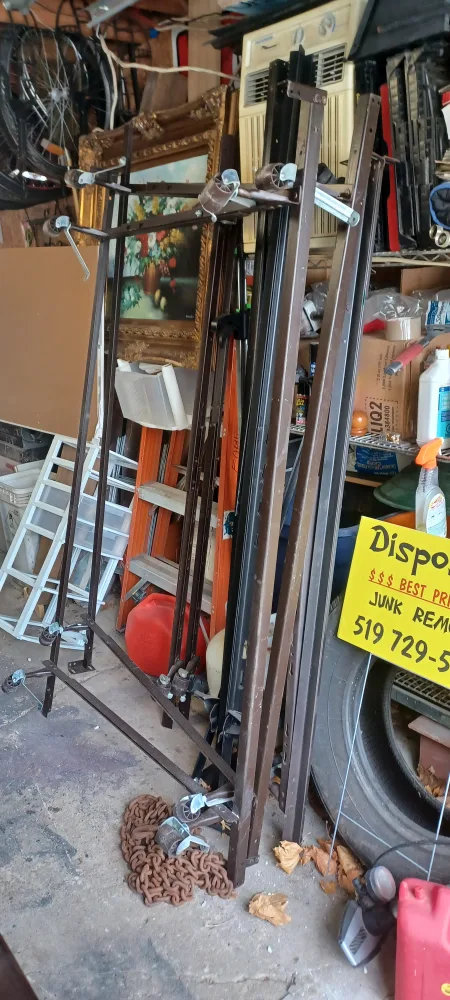 Metal roll around Single, Double or Queen size Bed Frames image indicator(2)