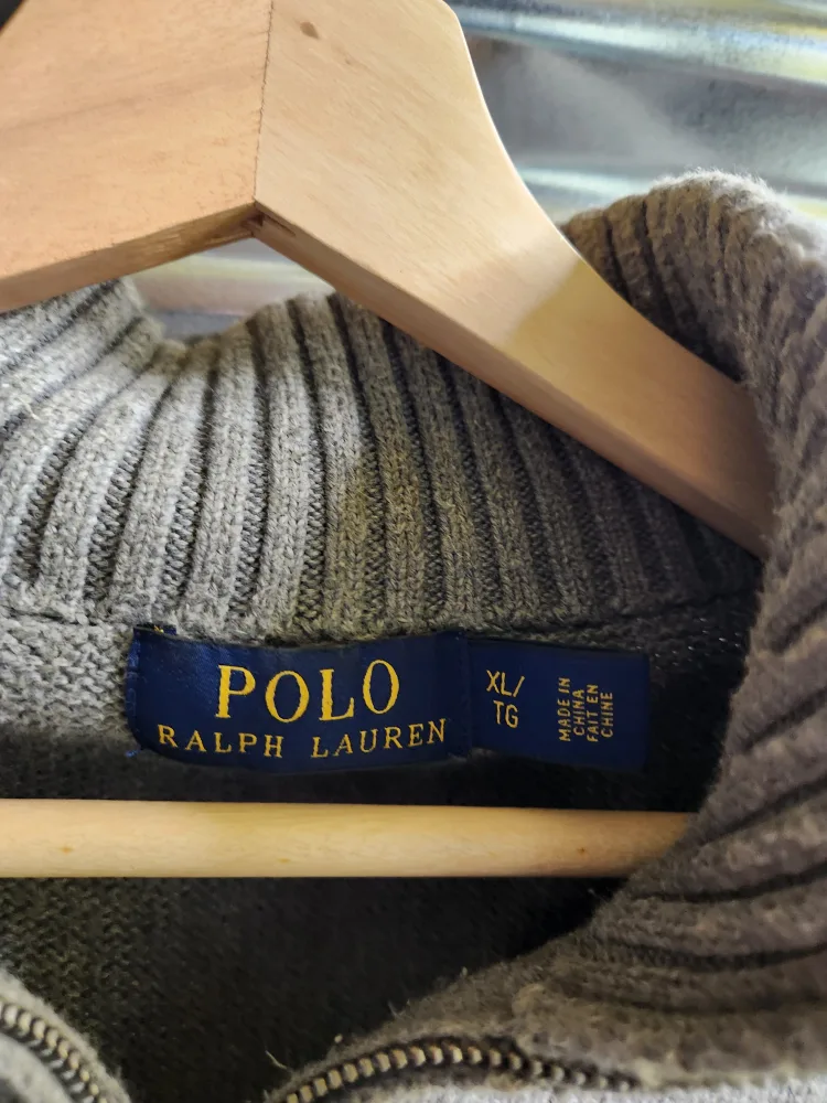 Polo Ralph Lauren Men's XL 1/4 Zip Mock Neck Sweater image indicator(2)