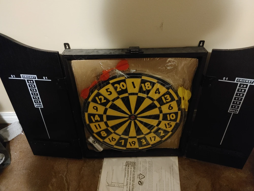 Churchill Pub Sports Dartboard Cabinet