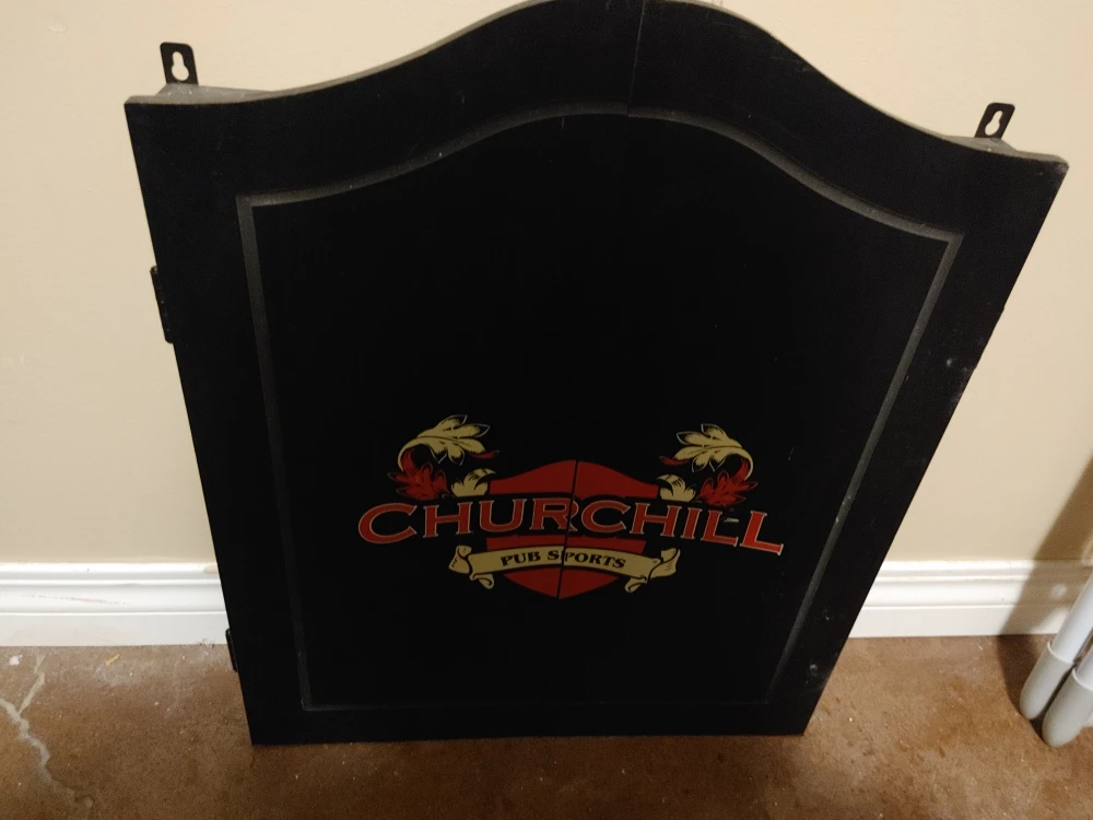 Churchill Pub Sports Dartboard Cabinet - photo 2