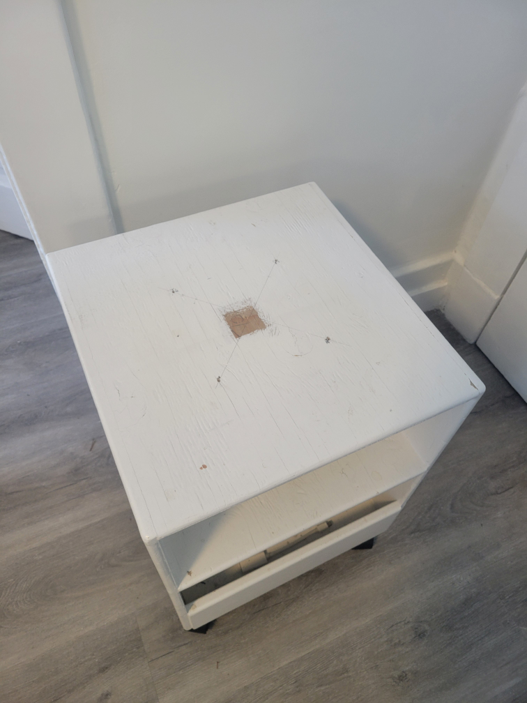 White Rolling Storage Cart - photo 2