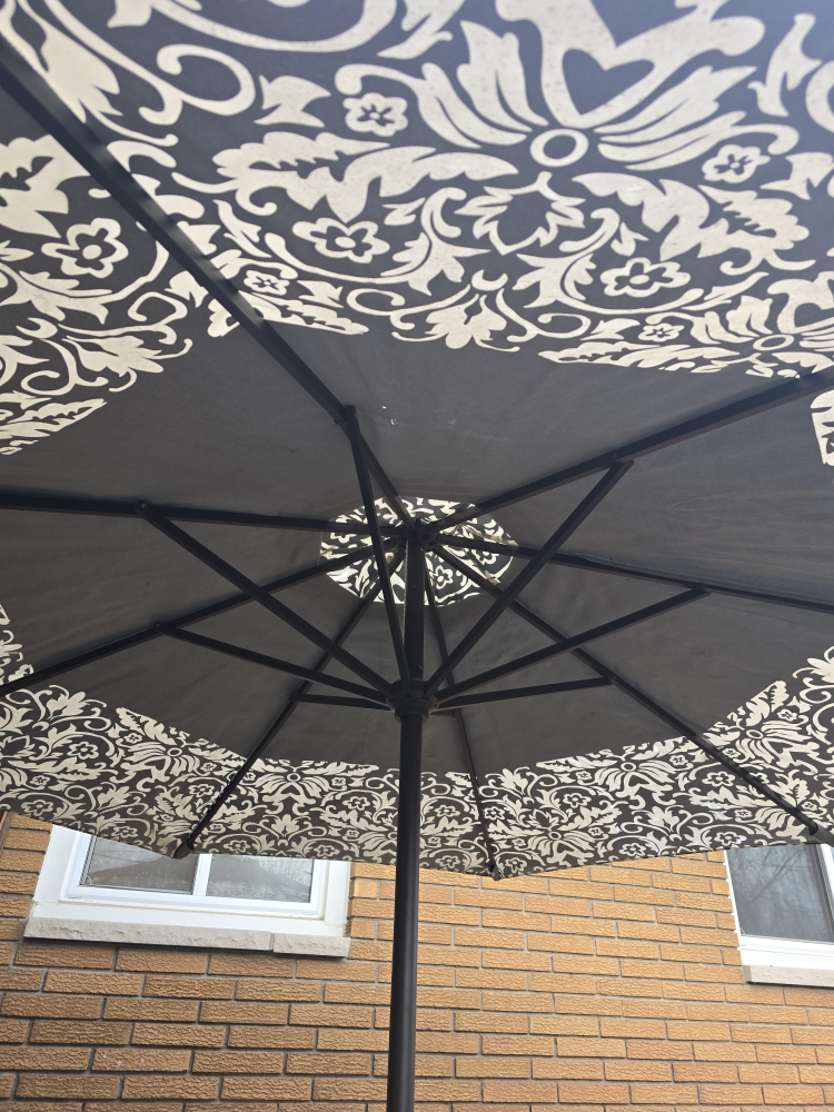 Patio umbrella with stand - photo 2