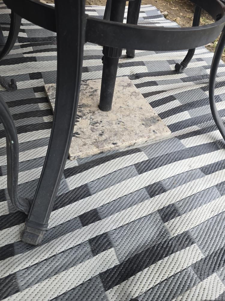 Patio umbrella with stand - photo 3