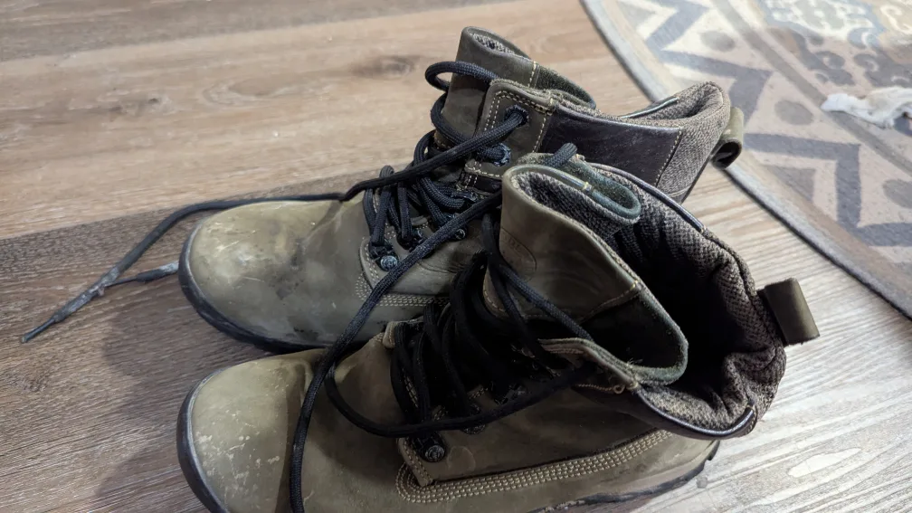 Woodland Olive Green Hiking Boots image indicator(2)