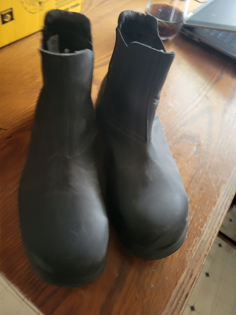 leather steel toed mellow walk boots - photo 4