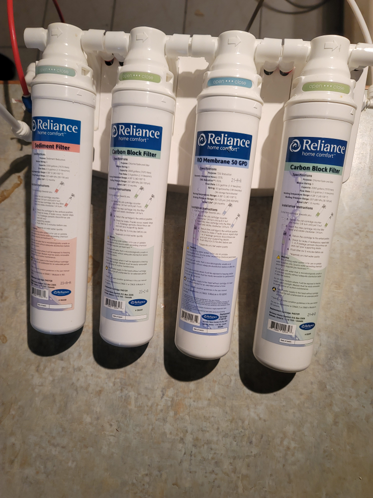 Reverse Osmosis Water Filtration System