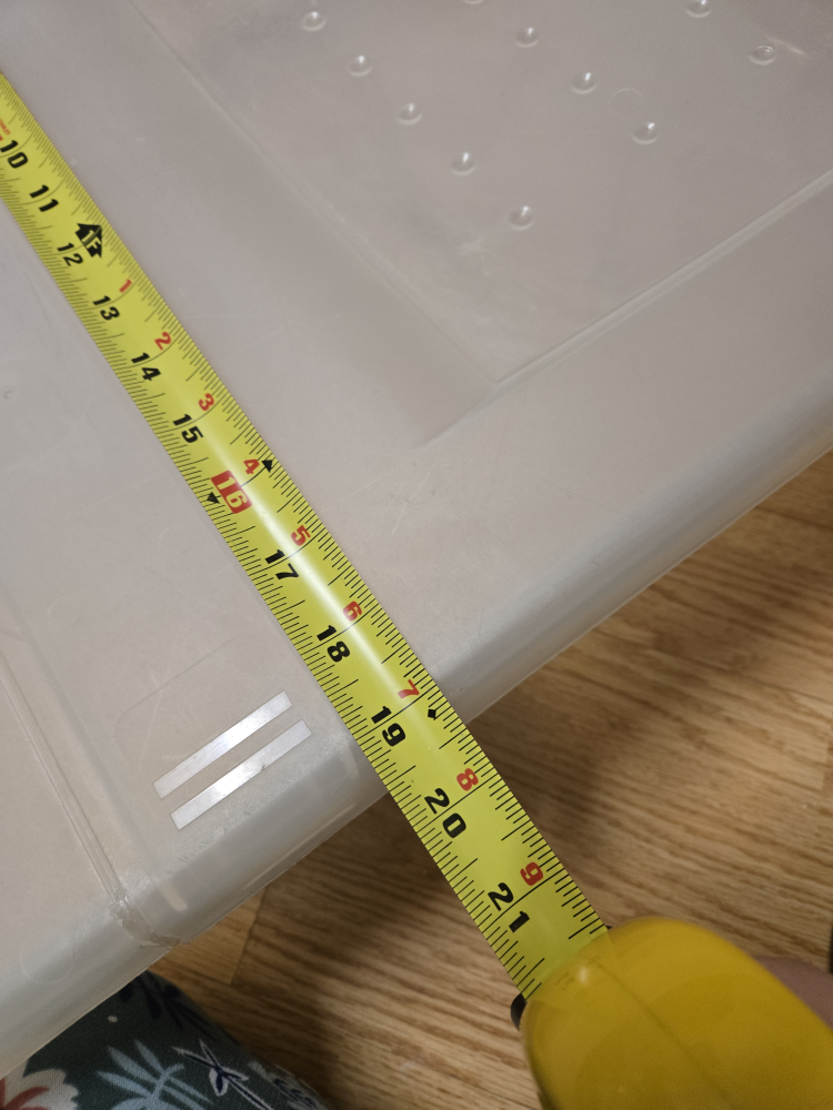 Rubbermaid under bed storage tote - photo 5