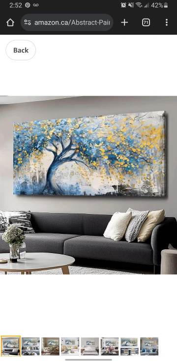 BRAND NEW MODER WALL ART (TREE OF LIFE)