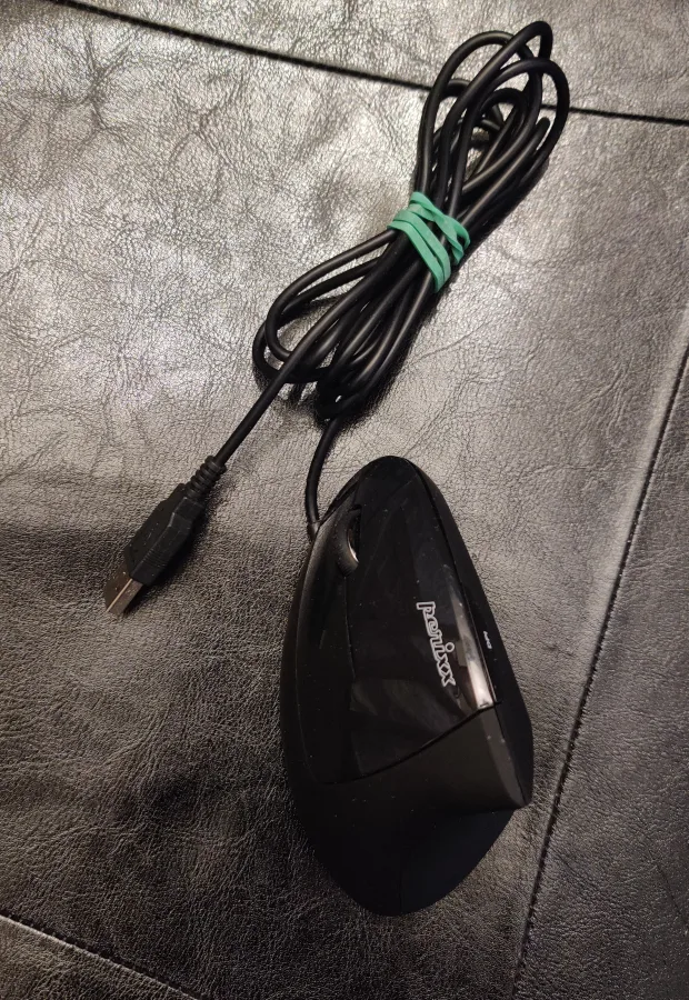 Left-Handed Vertical Ergonomic Mouse - 6 Buttons, 800/1600 DPI image indicator(6)