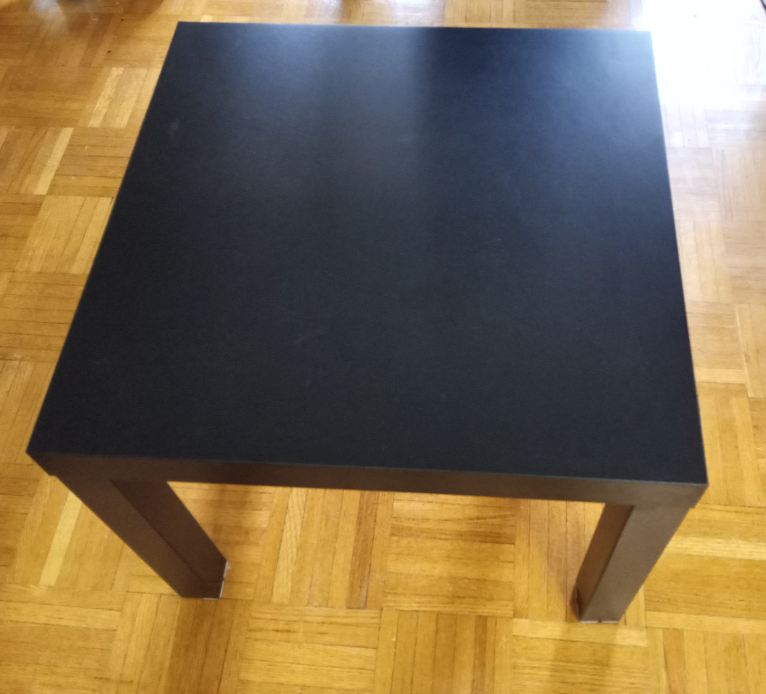 Ikea LACK side table, black - photo 2