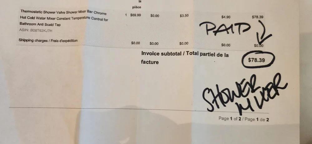 New in Box - HOTBEST Thermostatic Shower Valve image indicator(9)