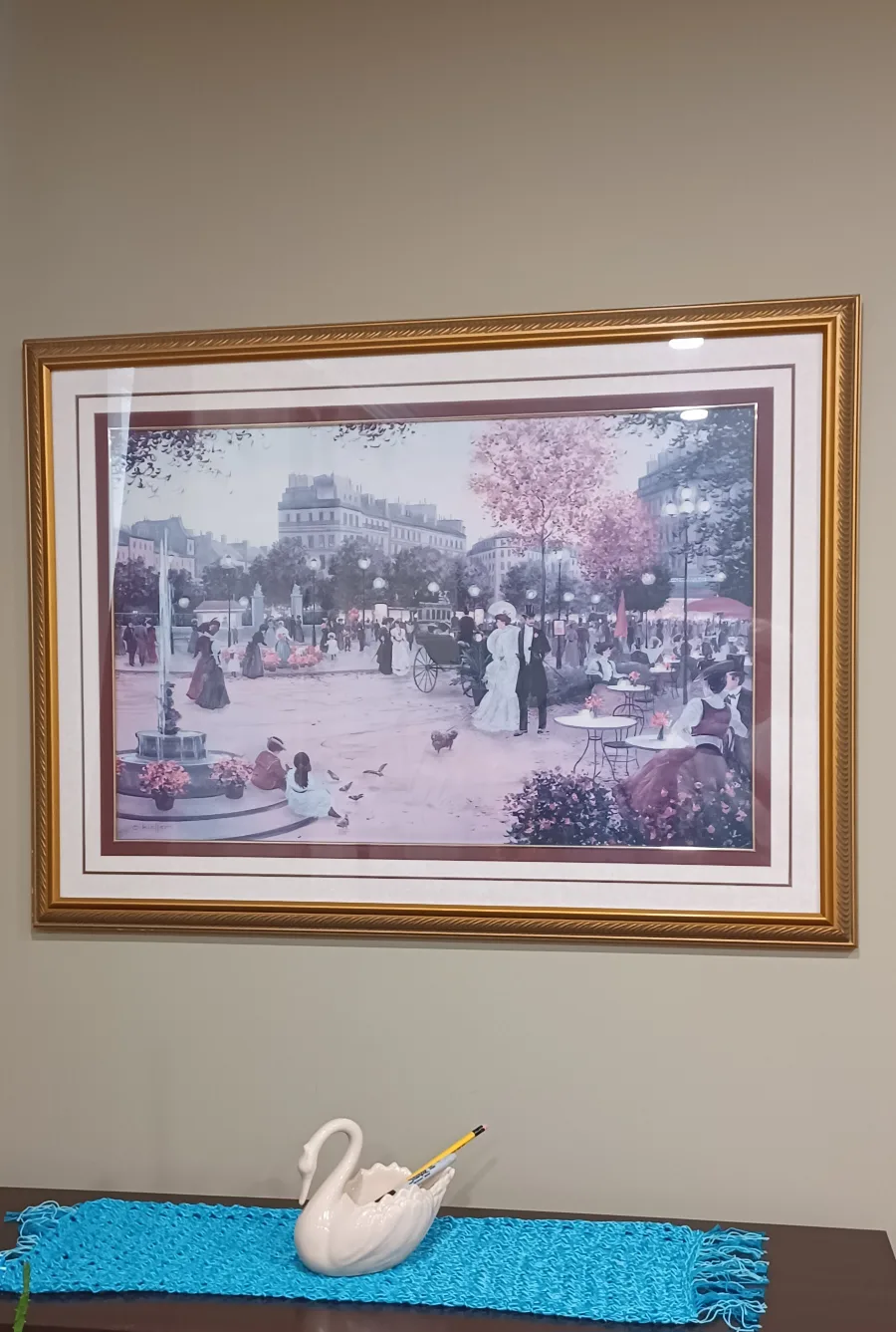 Vintage Paris France 1940  Framed Print image indicator(2)