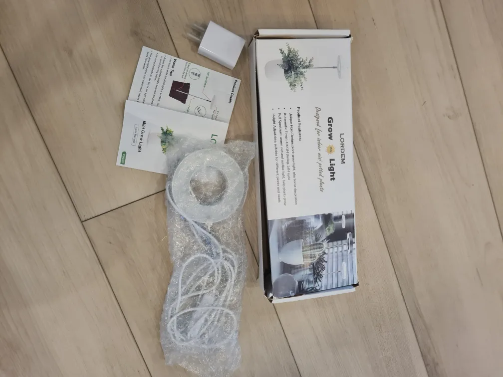 LORDEM Plant Grow Light with Adjustable Stand image indicator(10)