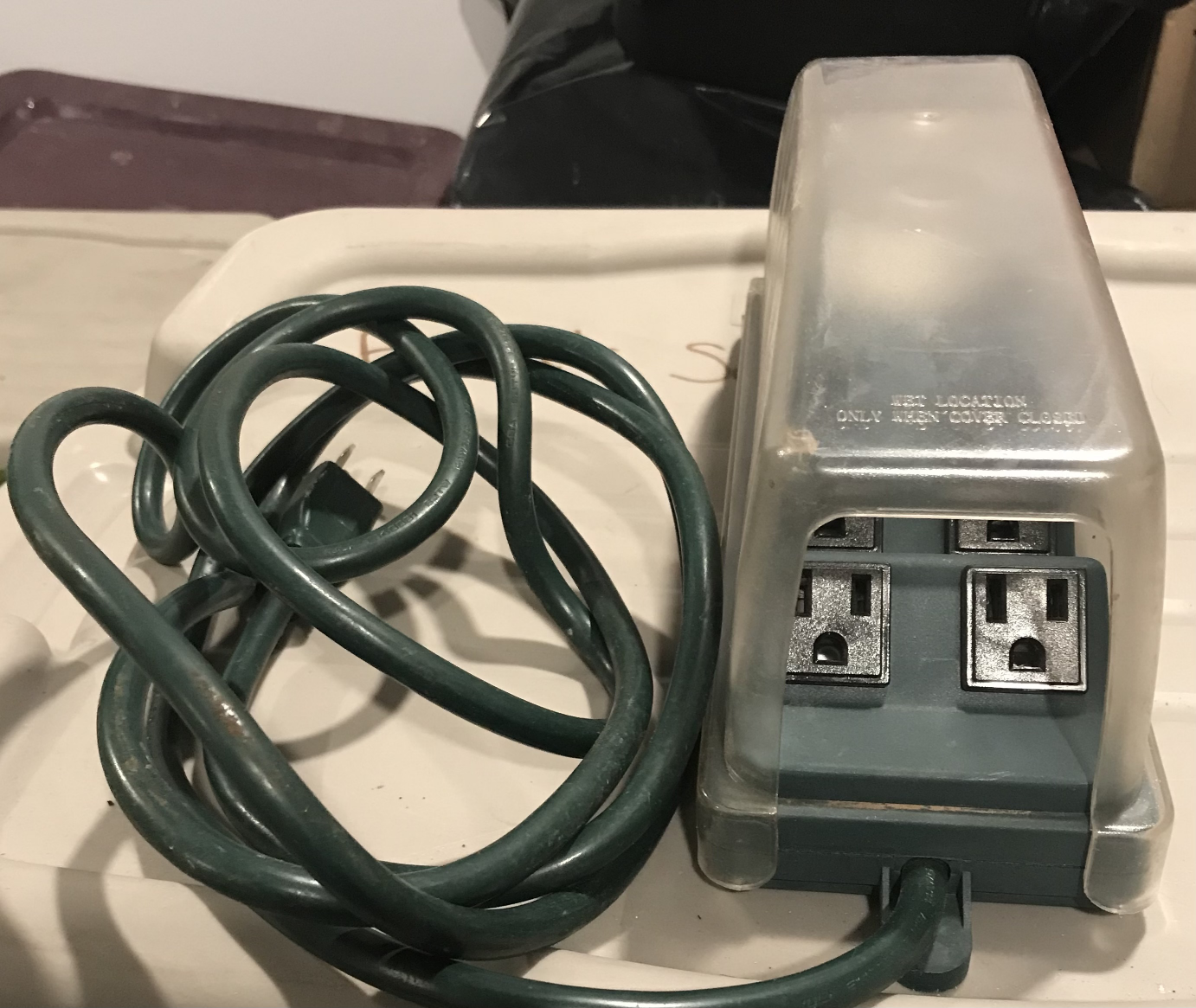 GE 4-Outlet Outdoor Timer with 6 Outlets