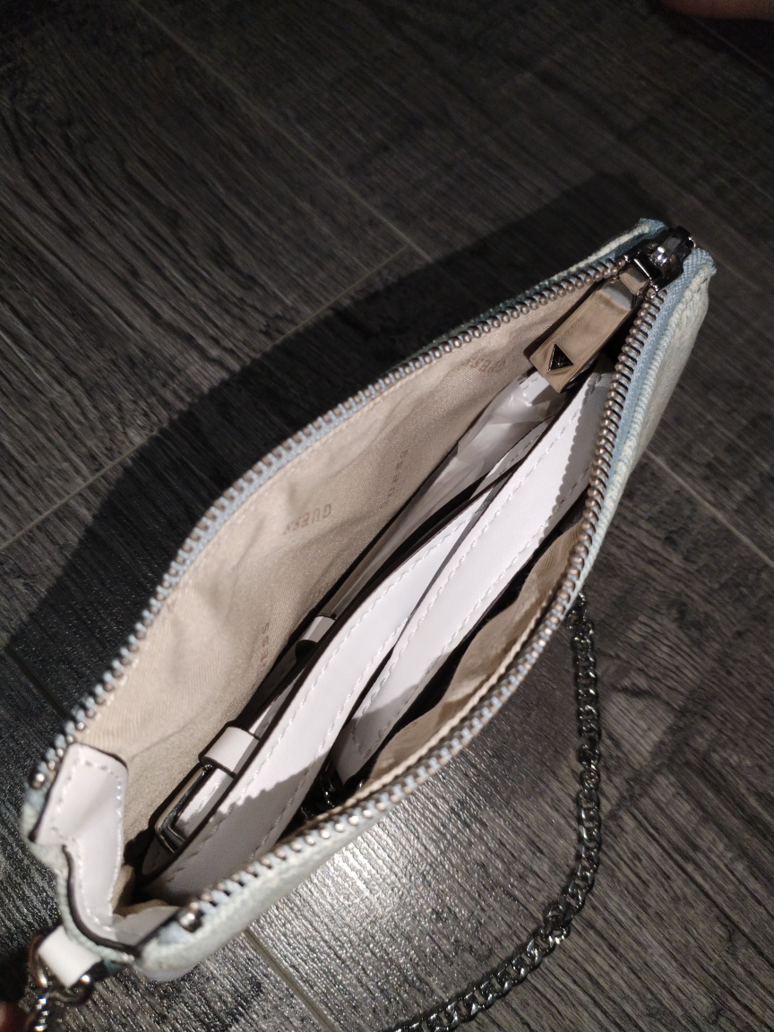 Guess Denim Mini Crossbody Bag - photo 3