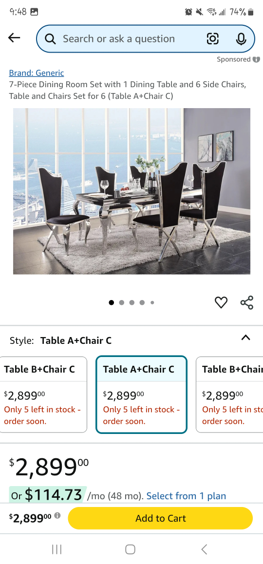 7-Piece Dining Room Set - photo 4