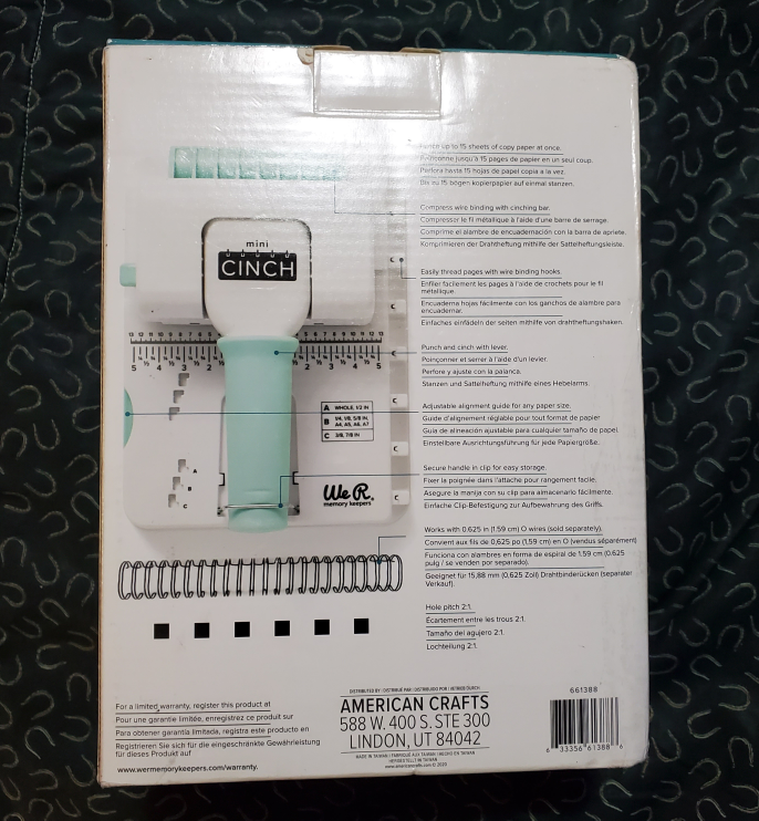 Mini Cinch Binder (New)($75Firm) - photo 2