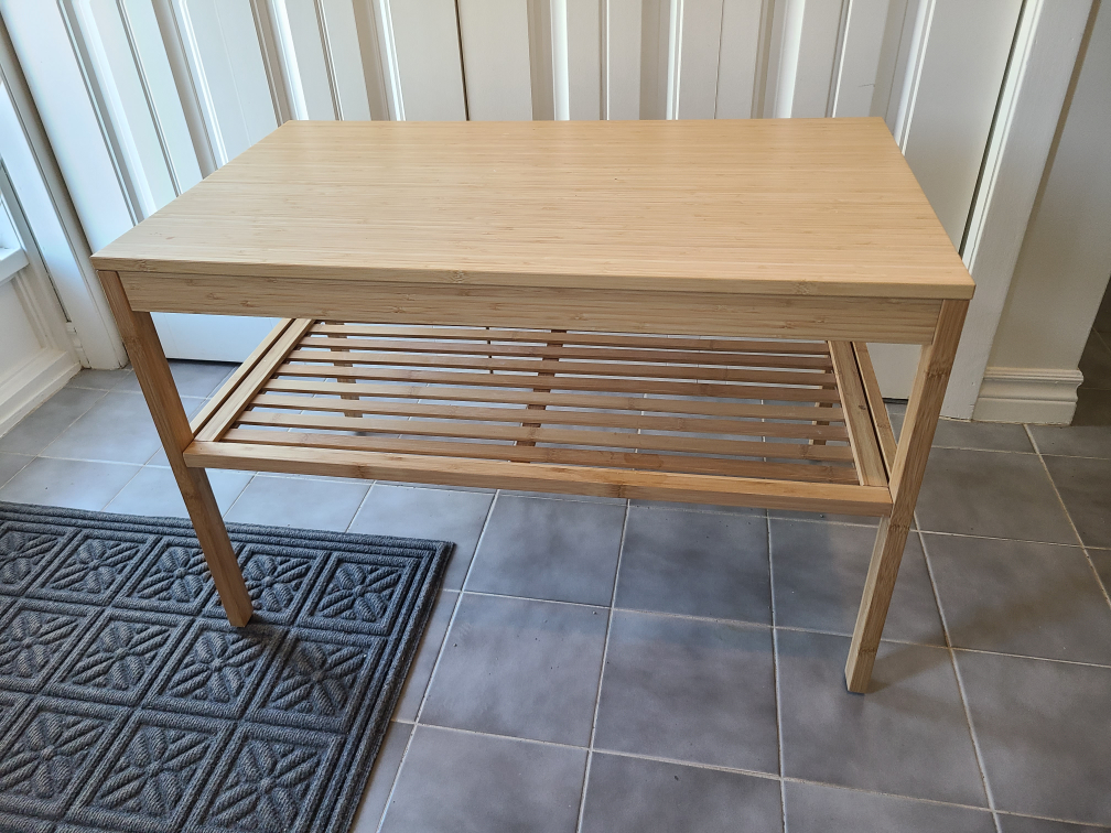 IKEA Bamboo Coffee Table - photo 2