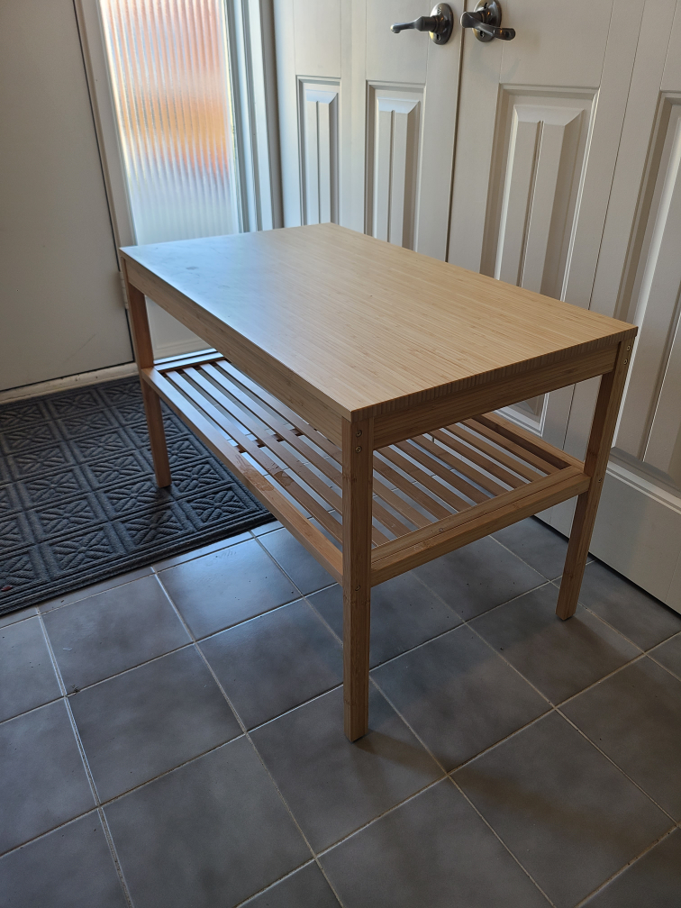 IKEA Bamboo Coffee Table - photo 4
