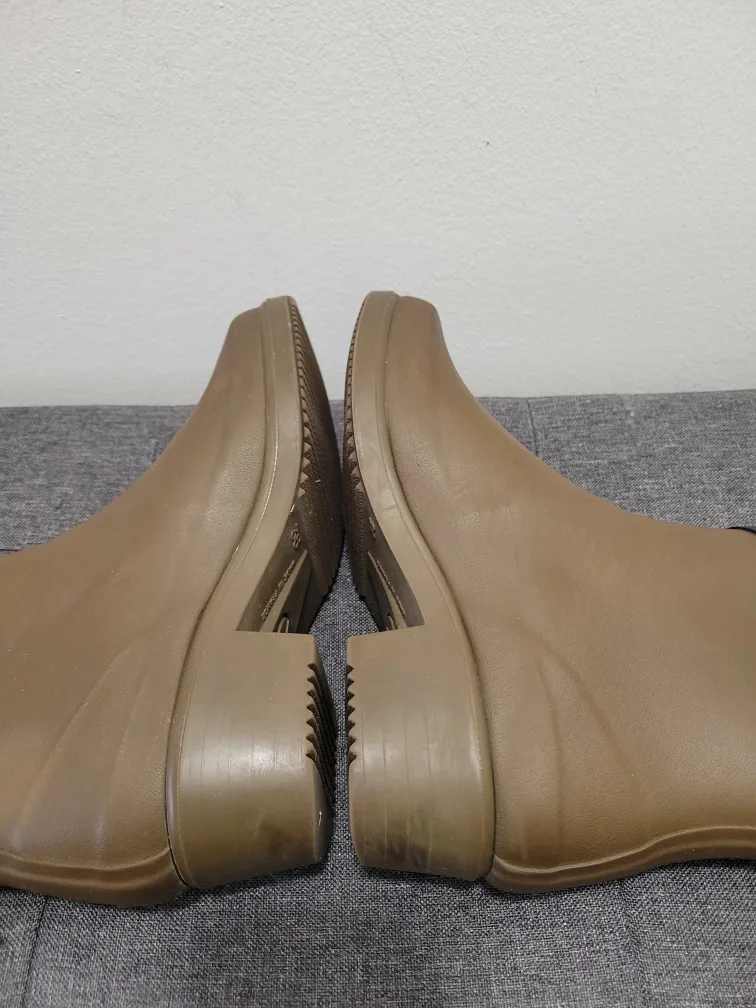 Aigle Brown Ankle Rain Boots image indicator(4)