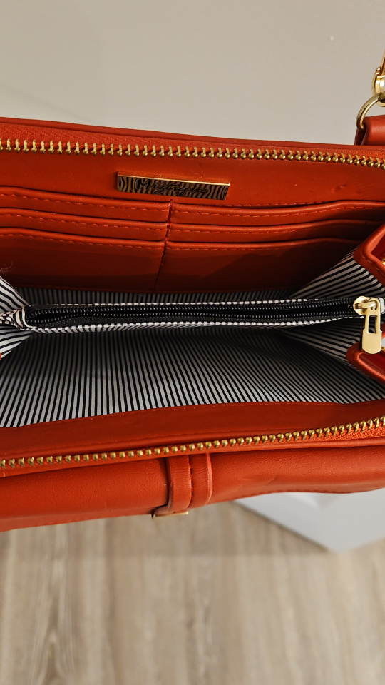 Burnt Orange Crossbody Wallet - photo 5