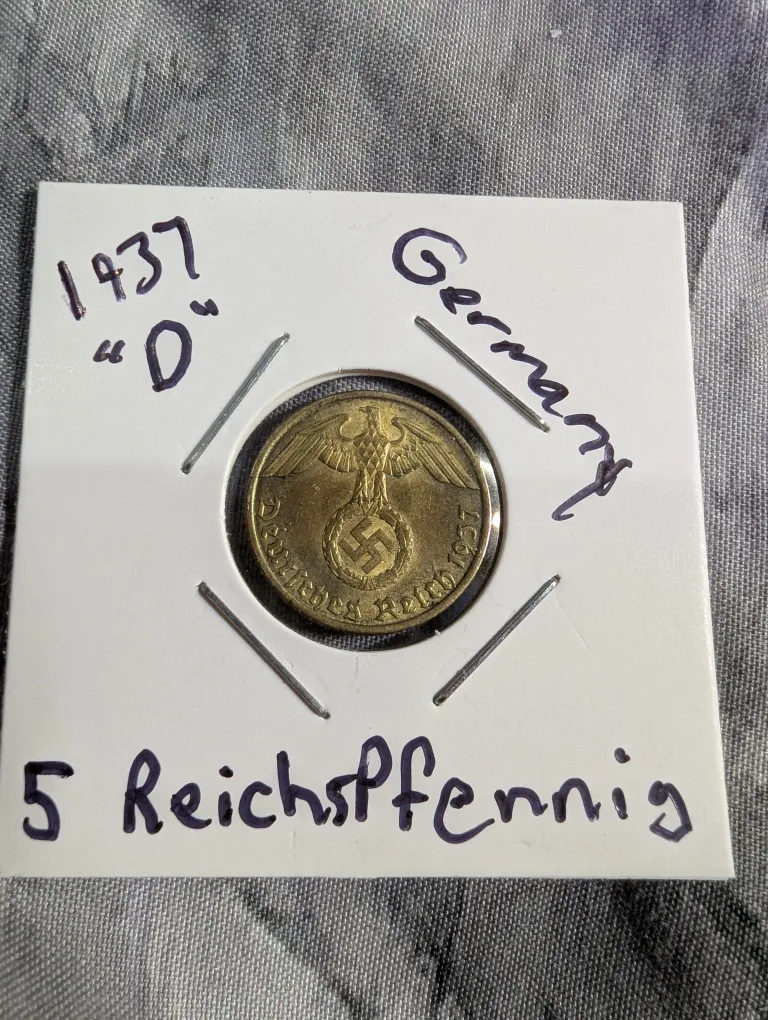 🥕Collectable Coins 1937-1938 Nazi German and 1924 Weimar RARE! image indicator(3)