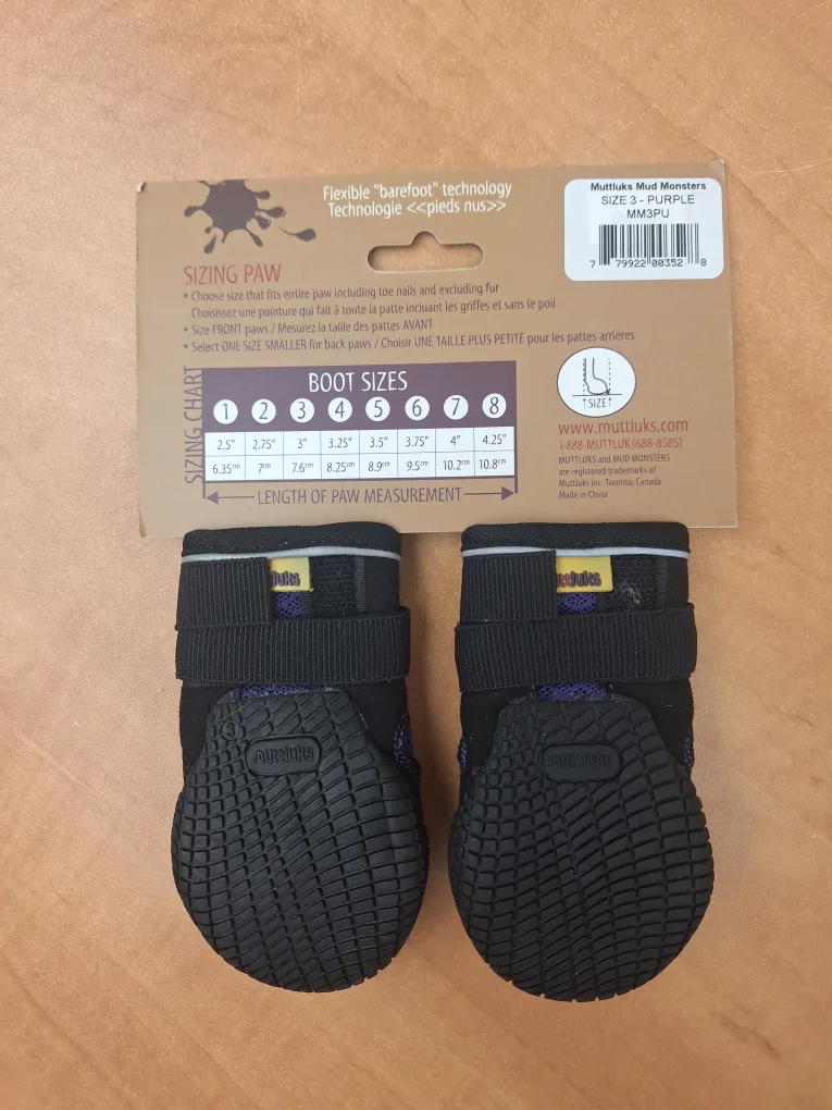 Muttluks Mud Monsters Dog Boots - Size 3 image indicator(2)