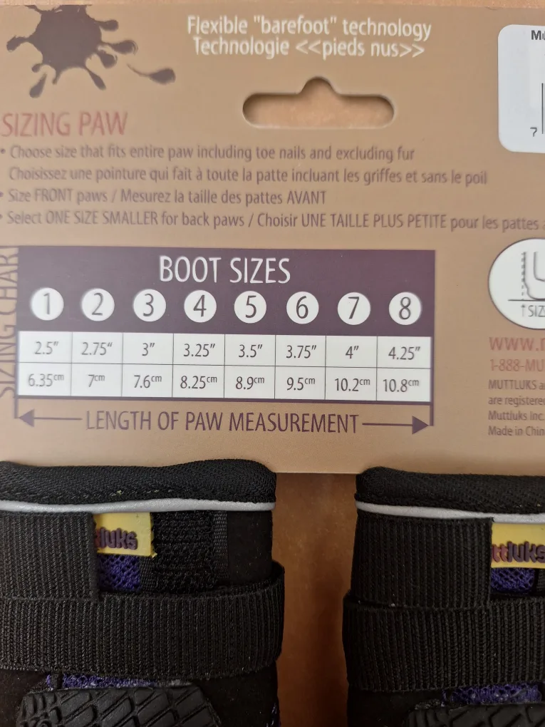 Muttluks Mud Monsters Dog Boots - Size 3 image indicator(3)