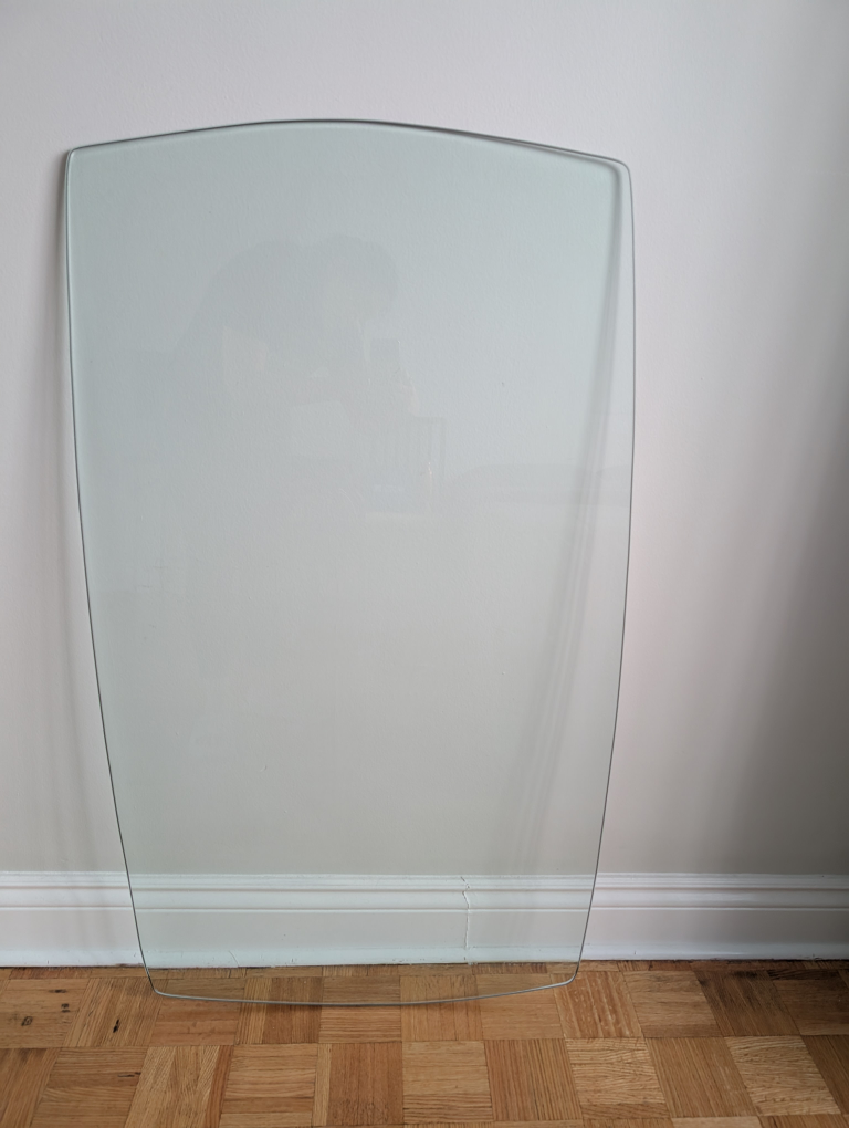 2 Large Clear Tabletop  / coffee table glass