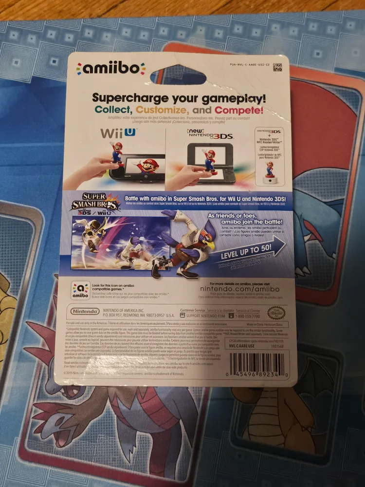 Sealed Nintendo Falco amiibo image indicator(2)