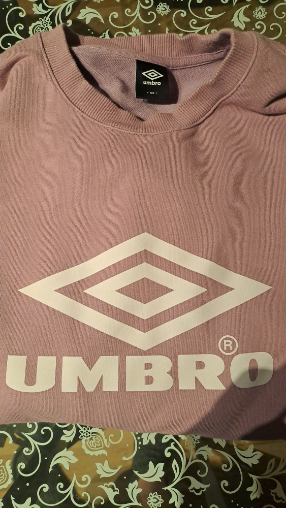 UMBRO Pink Crewneck Sweatshirt - Size Large
