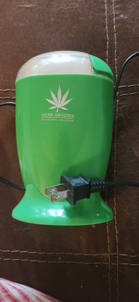 Electric Herb Grinder 🧡