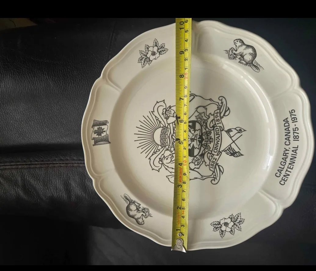 Calgary Centennial Plate, 1875-1975 image indicator(3)