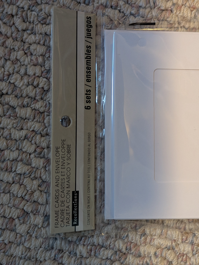 Recollections Frame Cards and Envelopes - 6 Sets - photo 2