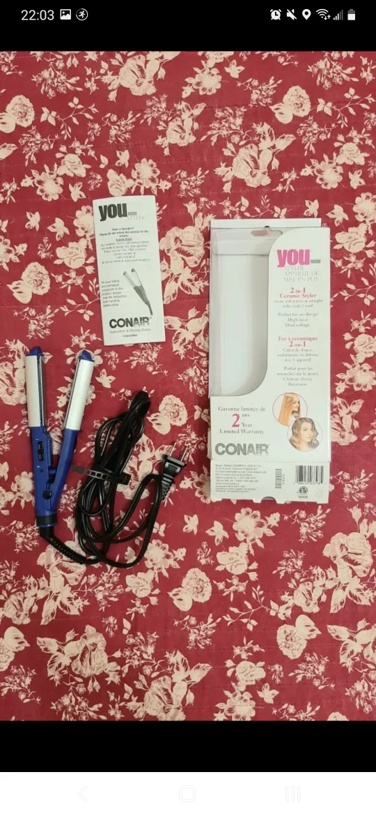 Conair You Mini 2-in-1 Ceramic Styler image indicator(4)