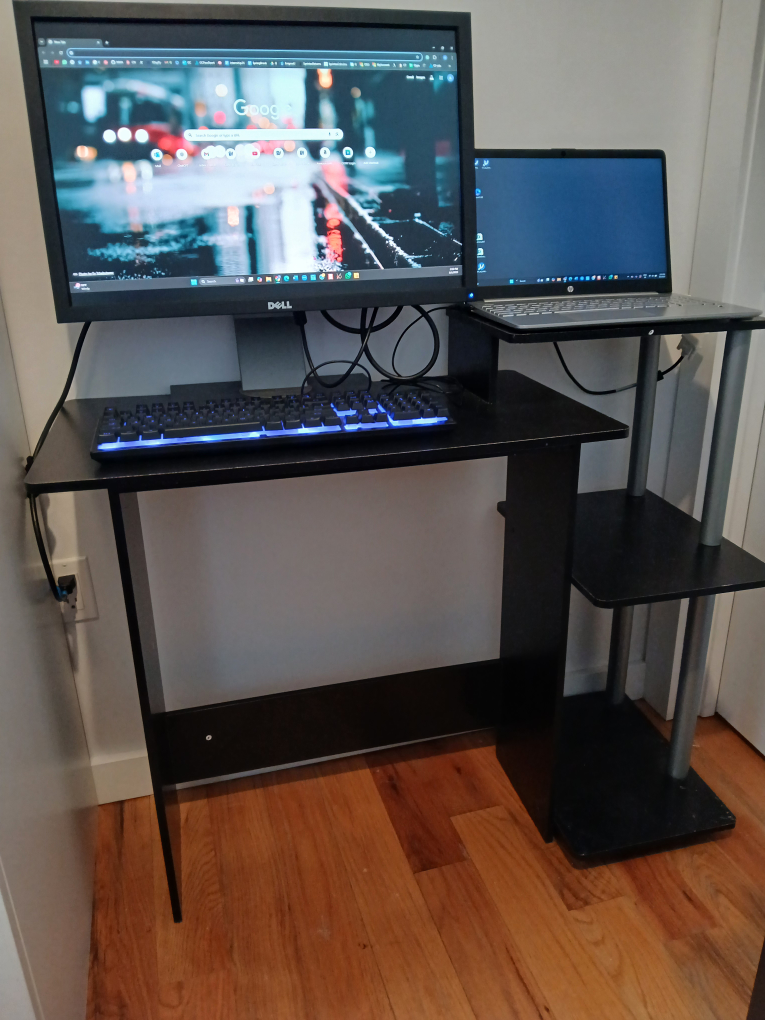 Dell monitor and keyboard