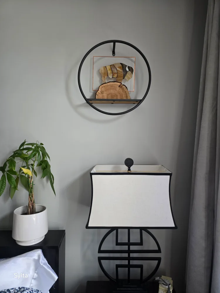 Unique Stained Glass Mighty Bison image indicator(2)