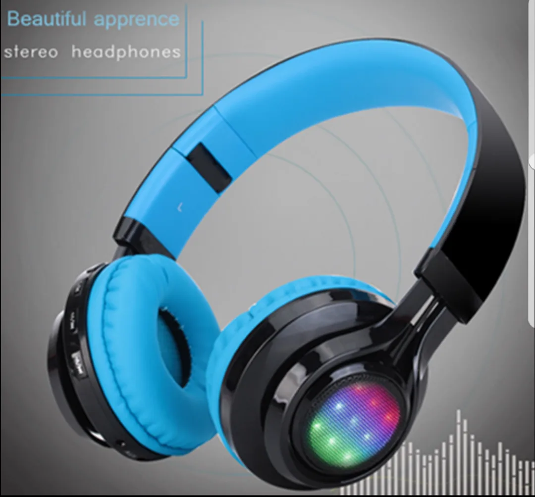 BRAND NEW STYLISH HEADSET WITH LED LIGHTS image indicator(2)