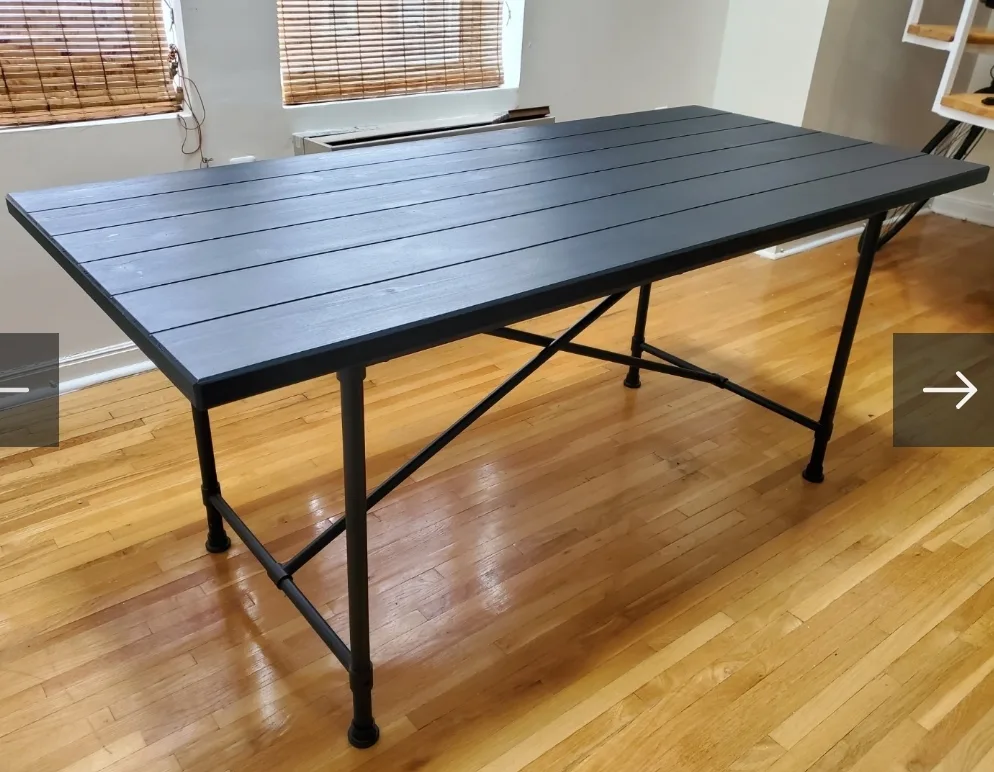 IKEA RYGGESTAD Black Table image indicator(6)