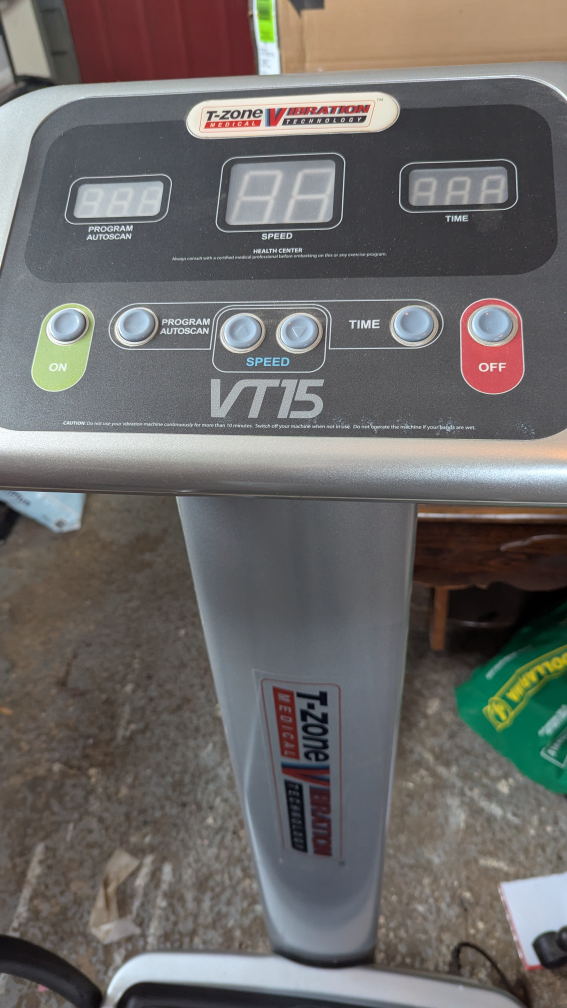 T-Zone Vibration Exercise Machine VT15 - photo 2