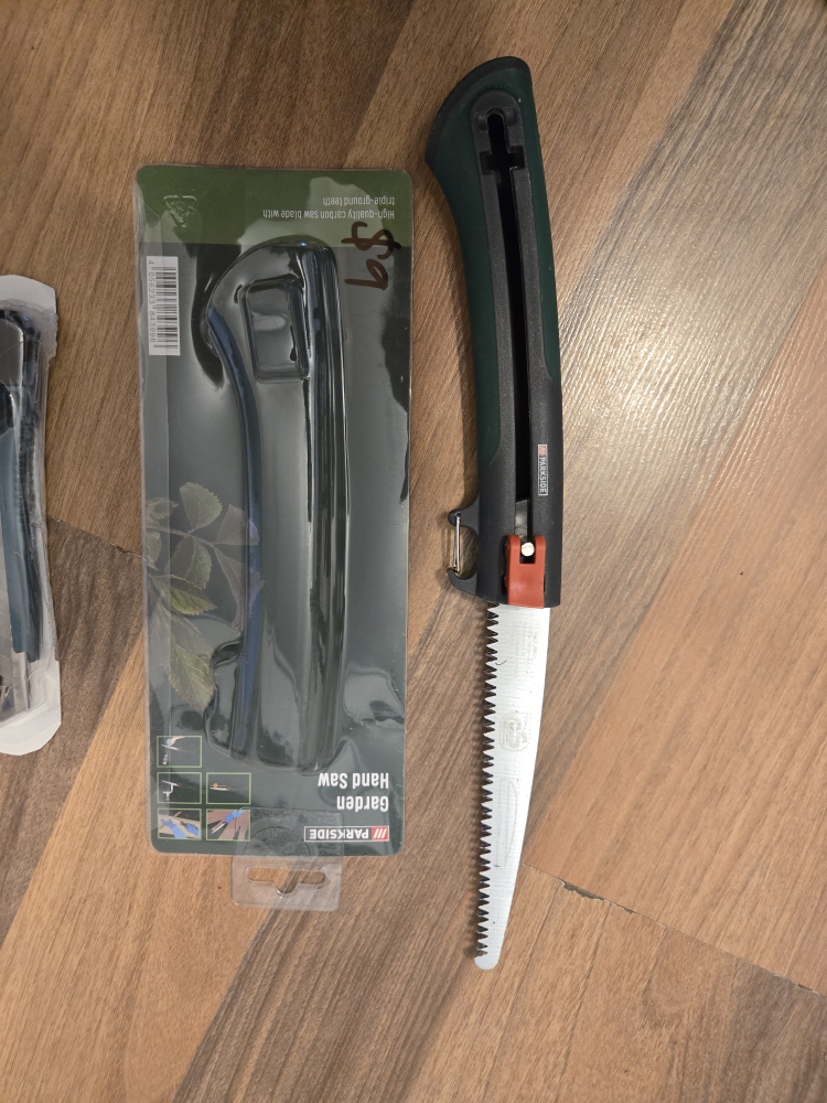 Parkside Garden Hand Saw and Utility Knife - photo 3