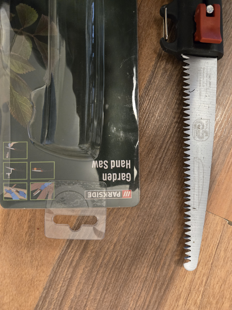 Parkside Garden Hand Saw and Utility Knife - photo 4