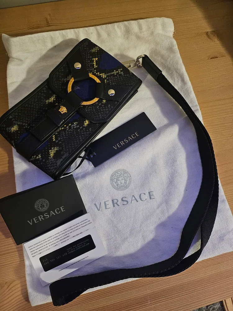 Versace La Greca Mini Bag AUTHENTIC unisex image indicator(9)