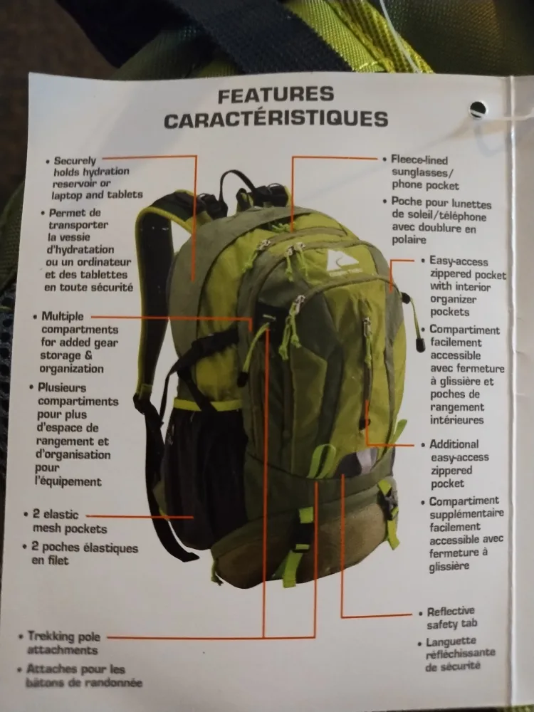 Ozark Trail 36 Litre Daypack - Green image indicator(4)