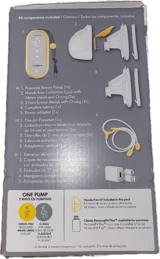 **brand new** Medela Freestyle Hands-Free Double Breast Pump - photo 3