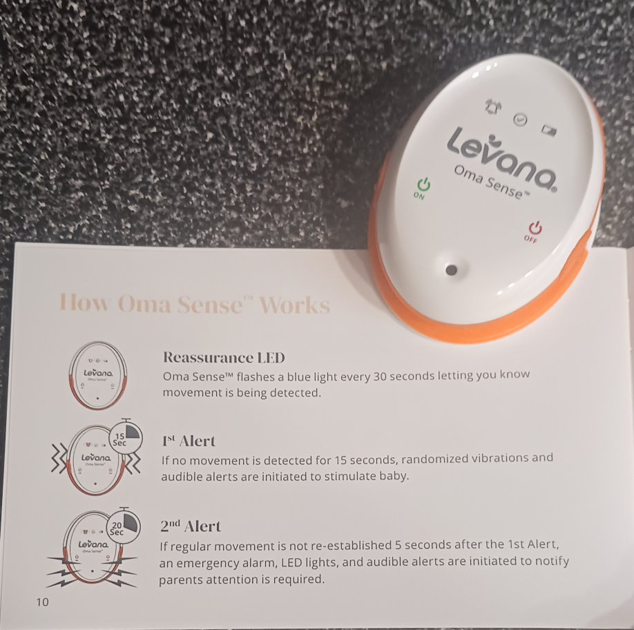 Levana Oma Sense Baby Movement Monitor