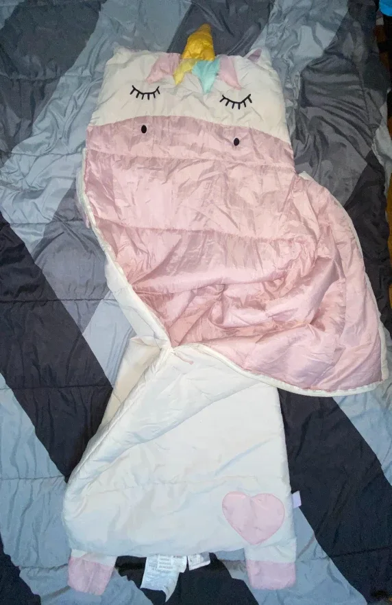 Kids Unicorn Sleeping Bag image indicator(3)
