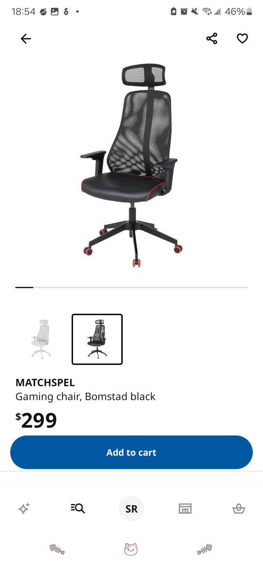IKEA MATCHSPEL Gaming Chair - photo 2