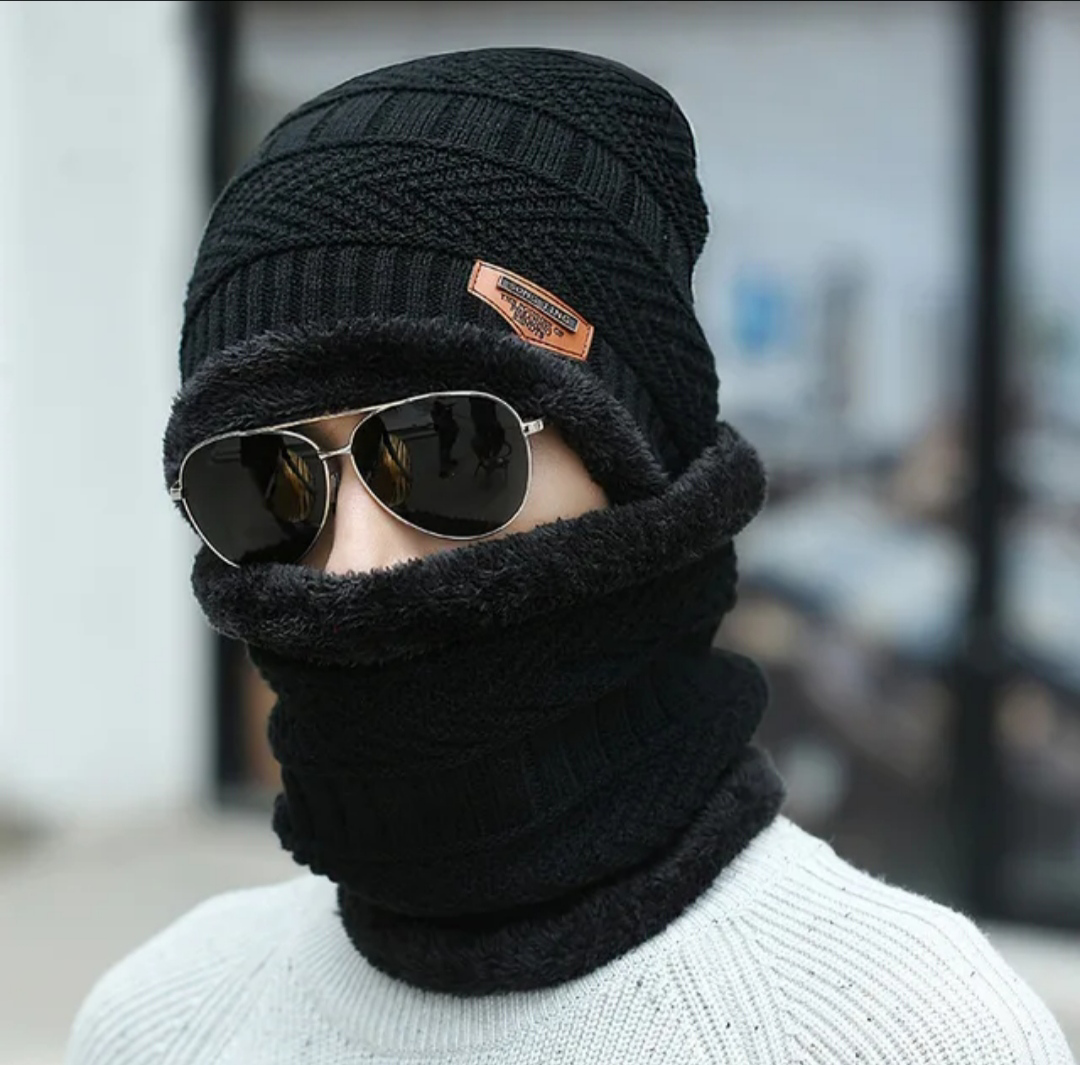 Winter Knit Hat and Scarf Set - photo 4