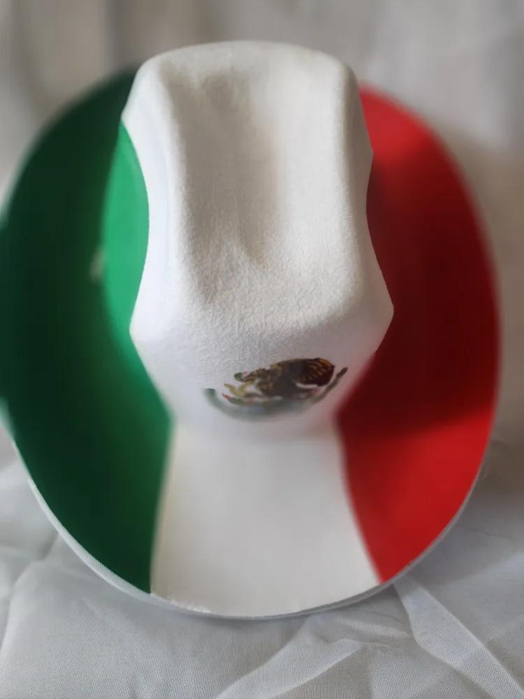 Mexican Flag Cowboy Hat image indicator(2)